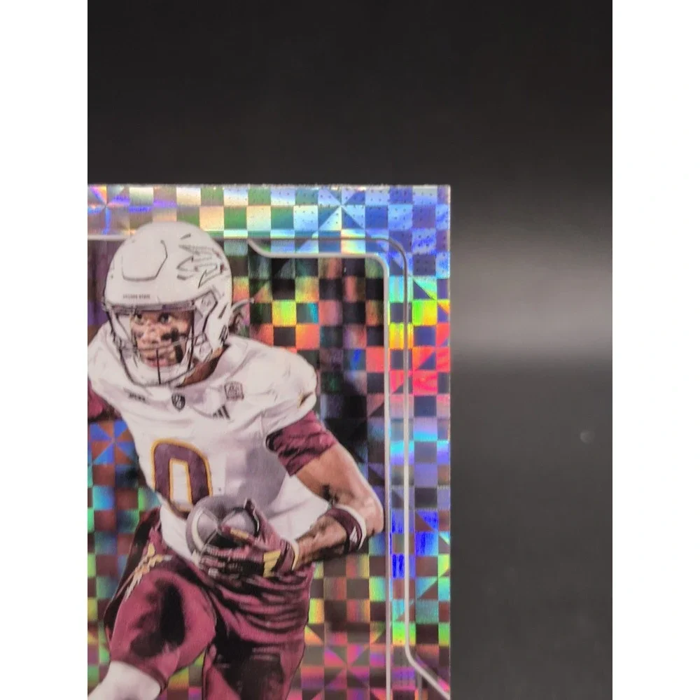 2025 Bowman Chrome Jordyn Tyson #31 1st Bowman X-Fractor Saints 8th Overall 2026